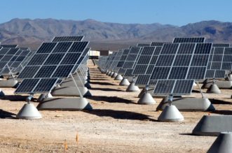 Nellis AFB Solar panels