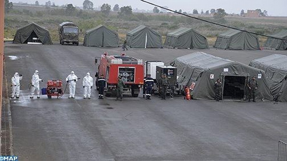 إنشاء مستشفى ميداني لاستقبال 700 حالة إصابة