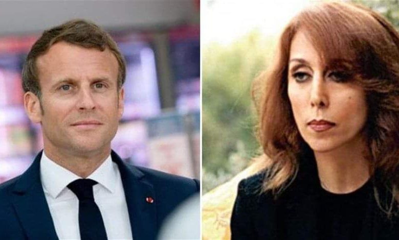 الرئيس الفرنسي يزور فيروز في لبنان