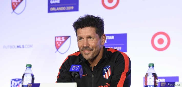 إصابة مدرب أتلتيكو مدريد بفيروس كورون