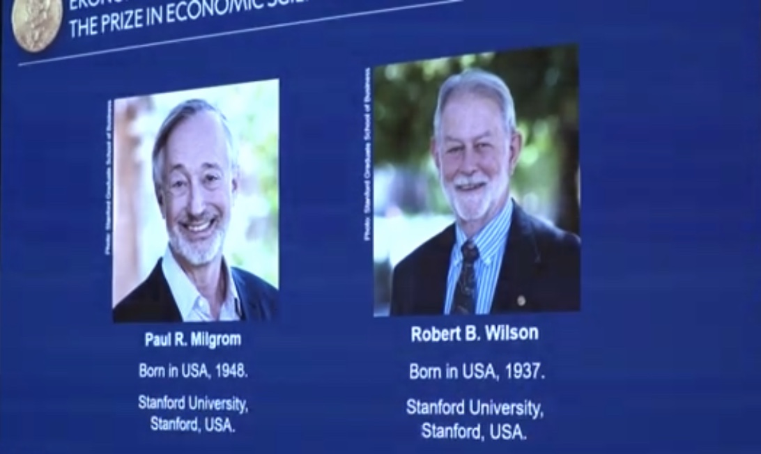 أمريكيان يفوزان بنوبل للاقتصاد