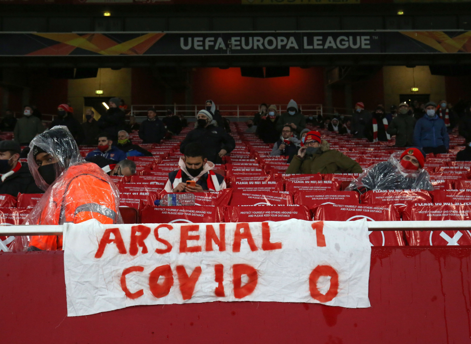 جماهير أرسنال تعود لتشجيع فريقها من جديد