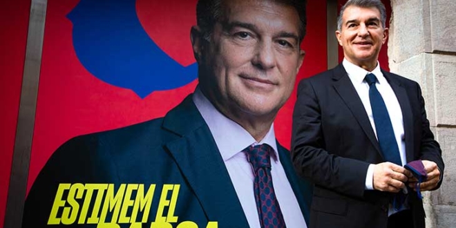 laporta candidature barca