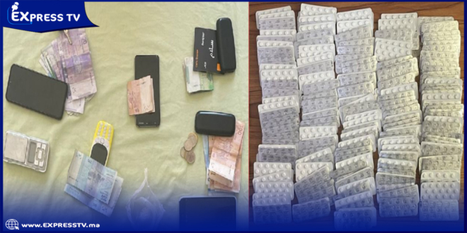 مكناس: توقيف خمسة أشخاص اثنان منهم من ذوي السوابق وحجز 3000 قرص طبي مخدر من نوع ريفوتريل