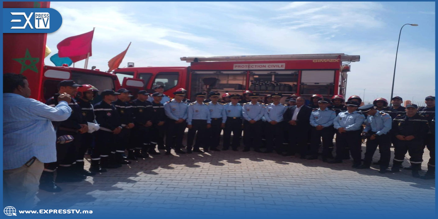 تدشين مقر جديد للوقاية المدنية بتملالت