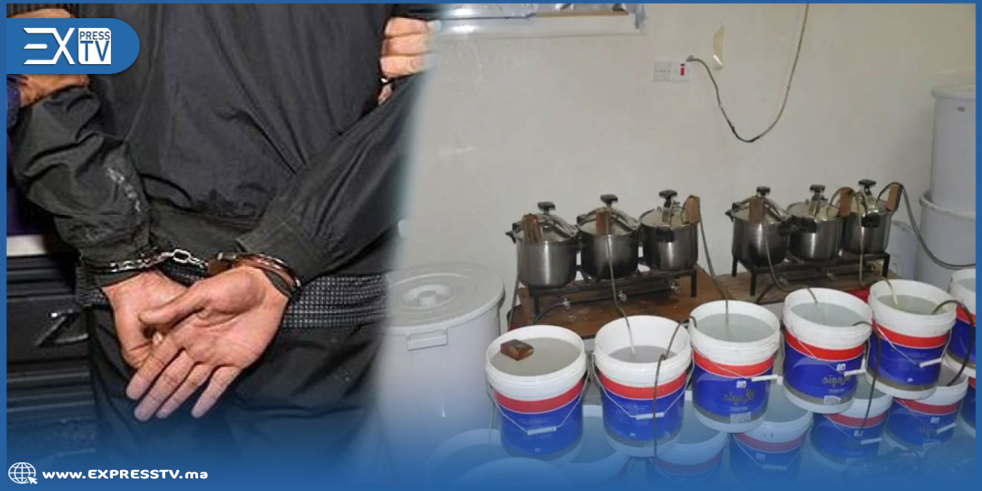 مراكش.. اعتقال مروج ماء الحياة بباب دكالة بحوزته حوالي 100 لتر من المسكر معدة لترويج