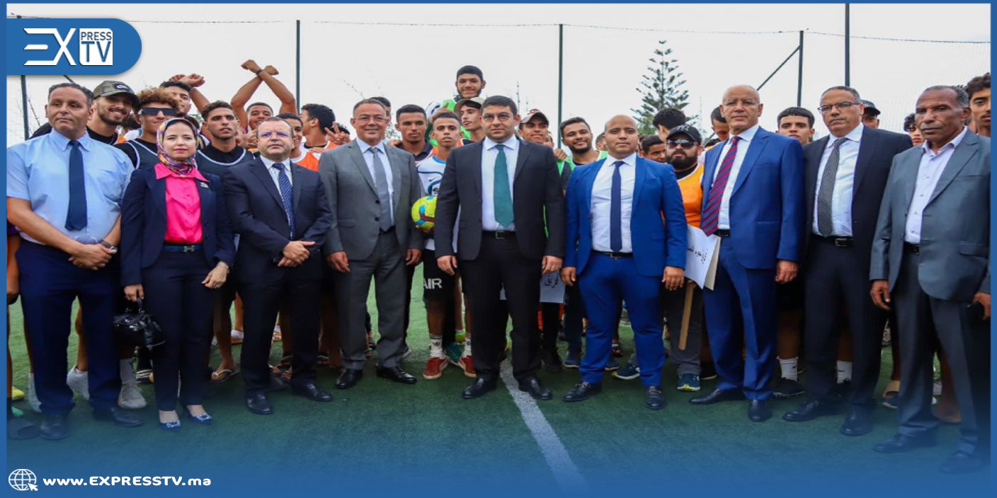 بنسعيد يعطي الإنطلاقة الرسمية لدوري الأحياء لكرة القدم “الطريق إلى المونديال”