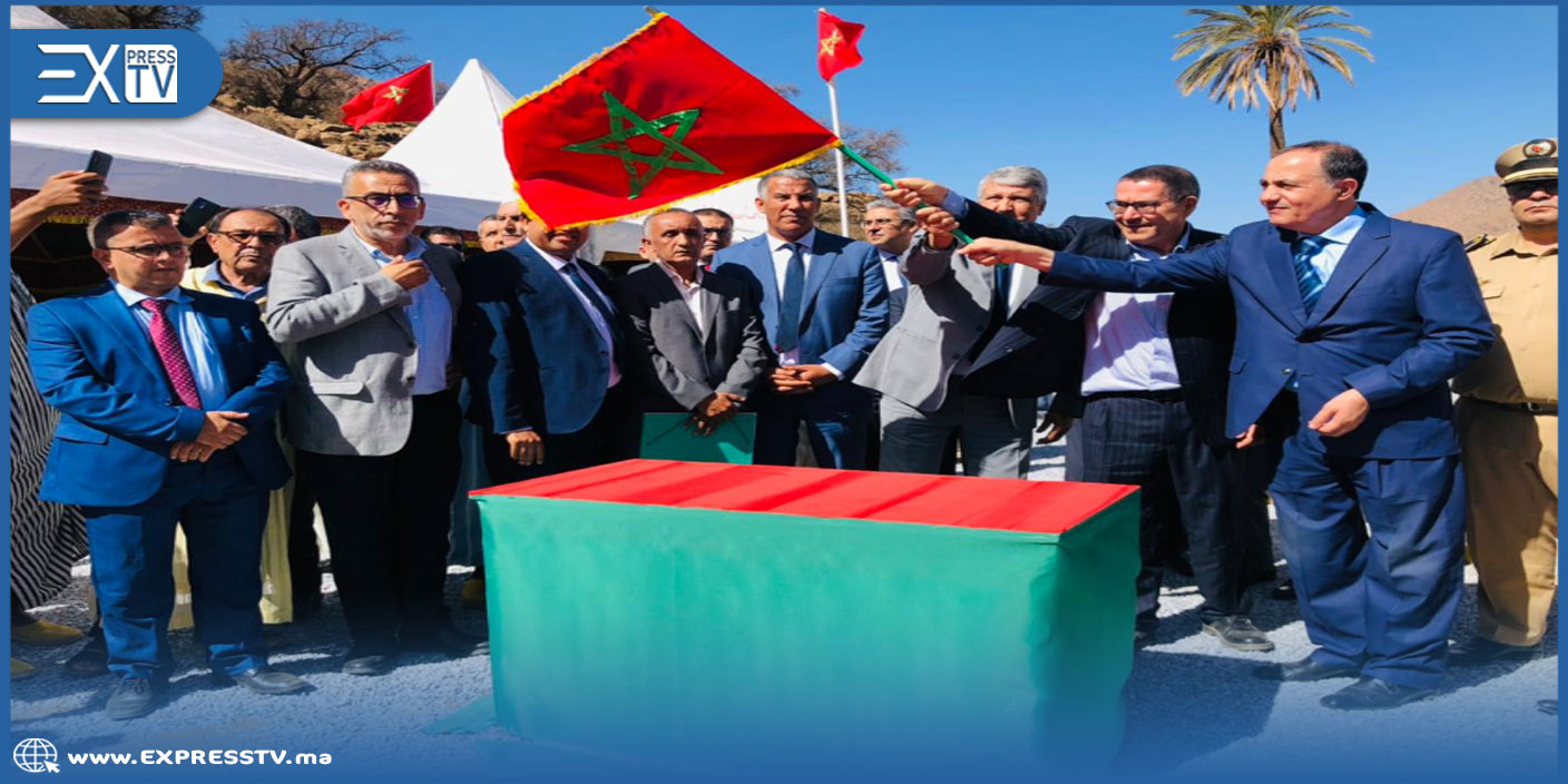 جماعة إداكوكمار بتزنيت تستقبل وزير الفلاحة و الصيد البحري