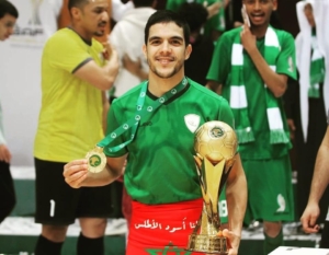 أبناء مراكش يرفعون شعار المملكة المغربية بالسعودية بعد فوز فريق السر بكأس الإتحاد السعودي لكرة القدم داخل القاعة 3 DE2CE8B2 B64C 4E31 939F 59D9AE50A0BC