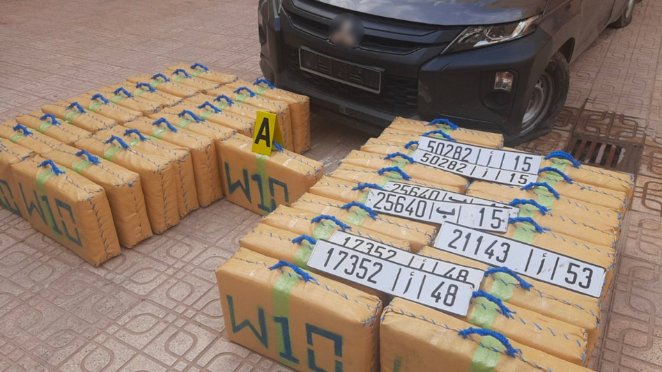 الرشيدية .. إحباط محاولة تهريب طن من مخدر الشيرا