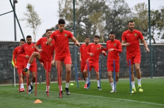استعدادات المنتخب المغربي