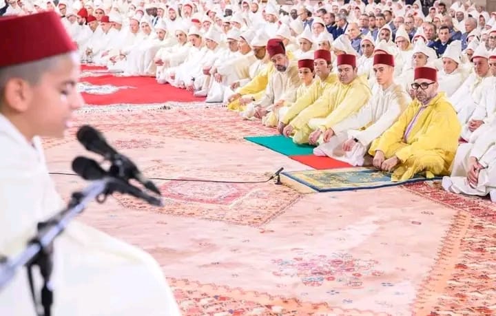 حفل إحياء ليلة القدر المباركة بحضور جلالة الملك محمد السادس في مسجد الحسن الثاني 4 IMG 20240407 WA0009