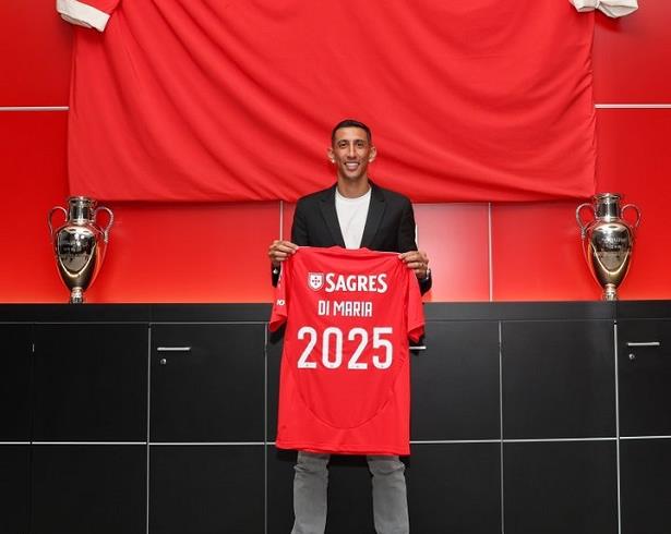 دي ماريا يُجدد عقده مع بنفيكا البرتغالي 1 أنخل دي ماريا