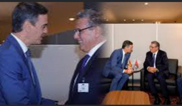 نيويورك..على هامش الدورة 79 للجمعية العامة للأمم المتحدة السيد أخنوش يتباحث مع رئيس الحكومة الإسبانية 