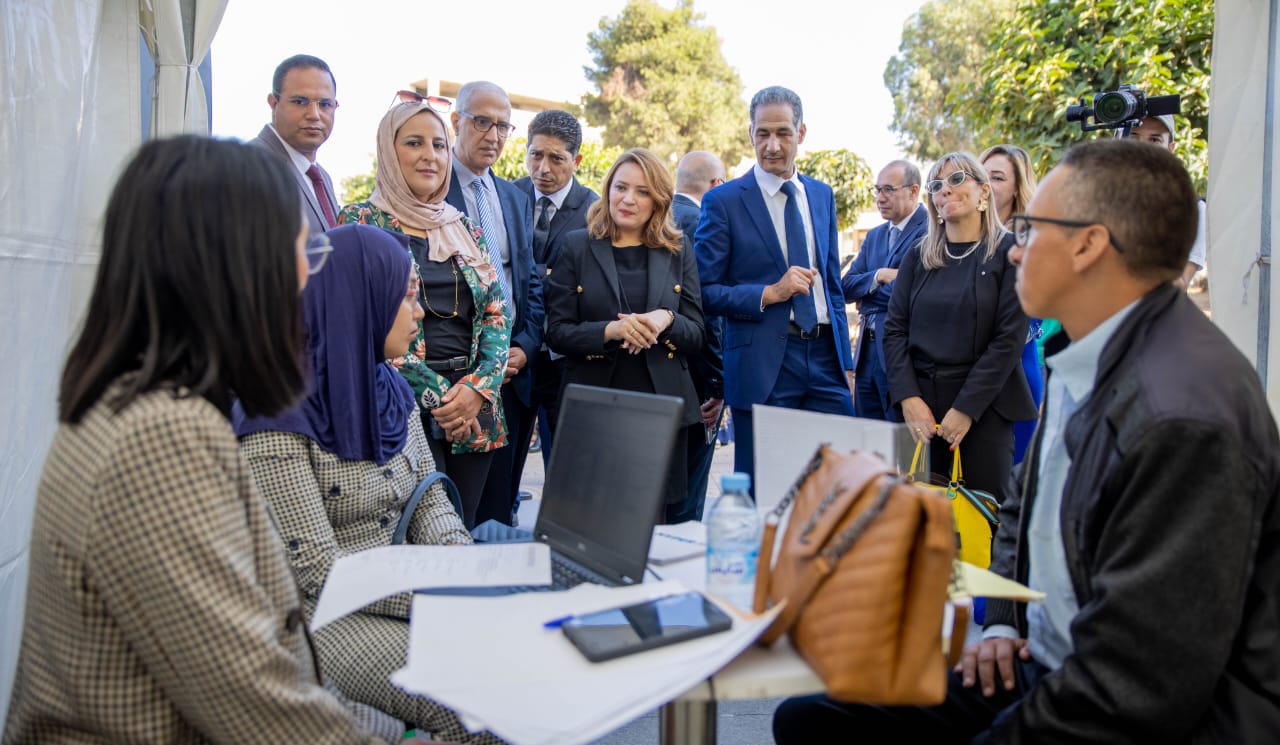 الوكالة الوطنية لإنعاش التشغيل والكفاءات (ANAPEC) تطلق النسخة الأولى من "يوم التشغيل " تحت شعار "الإدماج المهني في صميم التزامنا 2 IMG 20241010 WA0025