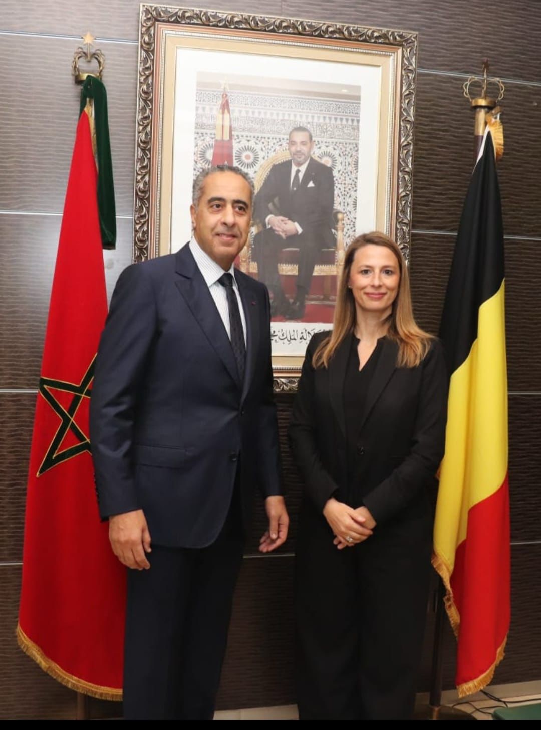 السيد حموشي يستقبل المديرة العامة لأمن الدولة البلجيكية لتعزيز التعاون الأمني 2 IMG 20241125 WA0131