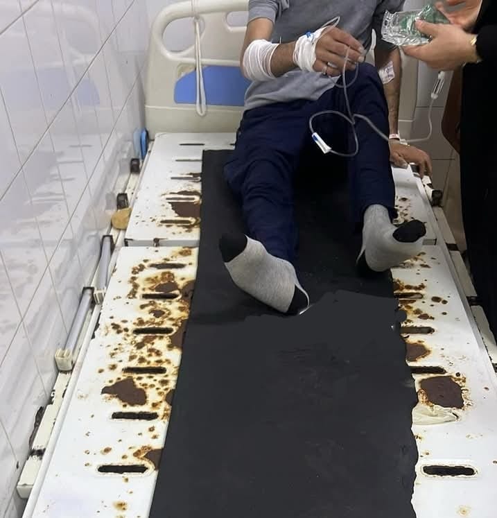 سرير صدئ