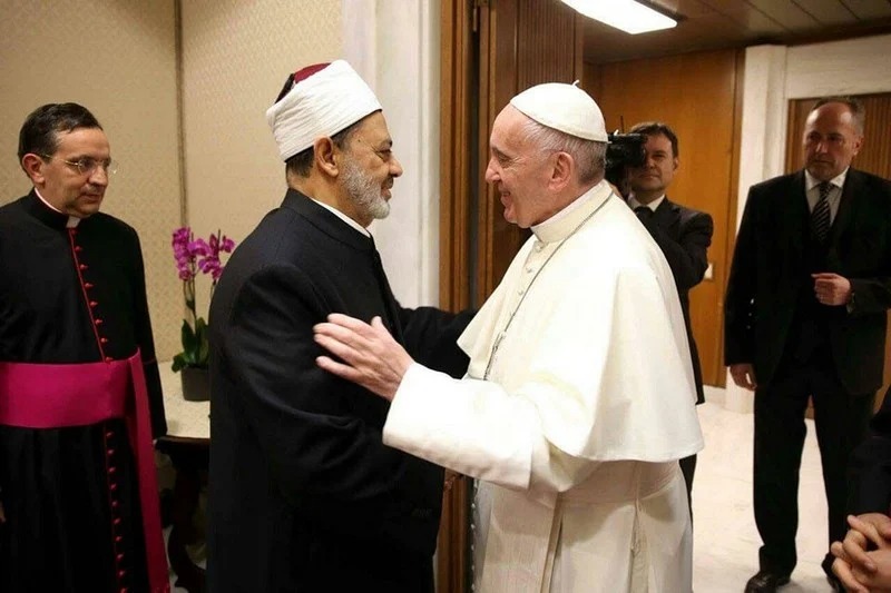 pape francis ahmed al tayeb 1