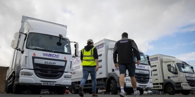 uk chauffeurs camion