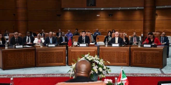 Bourita Albert Shingiro 1ere Session de la Commission mixte de Cooperation entre le Royaume du Maroc et la Republique du Burund1
