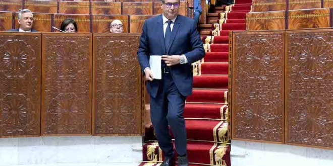 aziz akhannouch questions orales mensuelles Chambre des representants1