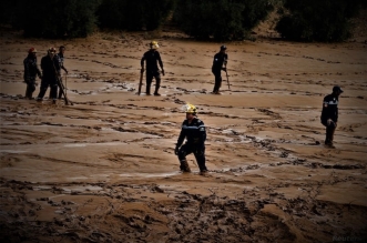 jordanie inondation