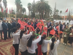 قلعة السراغنة..اليزيدي يترأس مراسيم الإحتفال بالذكرى الخمسين للمسيرة الخضراء في أجواء مهيبة 2 IMG 20251106 WA0045