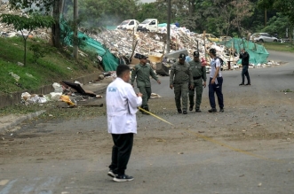 colombia attaque police