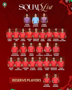 الركراكي يكشف قائمة الأسماء المشاركة في الكان 2 f749b3d6 9343 4053 887f aa69f5ac0120 1