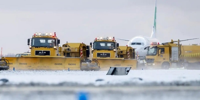 amsterdam schiphol neige