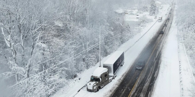 عاصفة ثلجية أمريكا