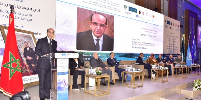 هشام البلاوي الأمن الرياضي