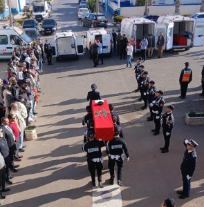 في أجواء حزينة ومؤثرة.. تشييع أربعة أمنيين ضحايا فاجعة سيدي إفني 3 IMG 20260222 WA0014