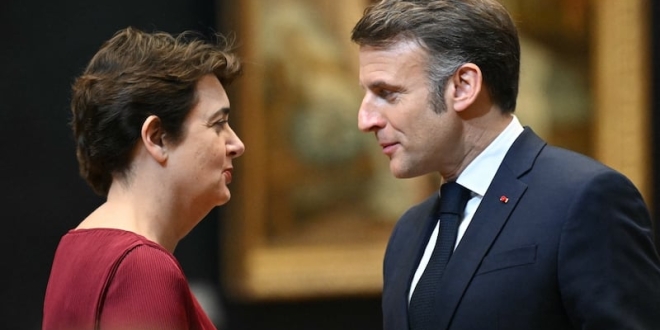 Laurence des Cars Macron