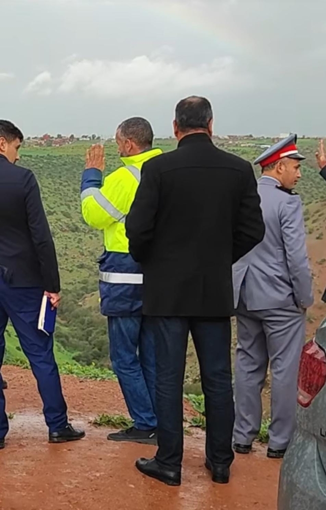 تفريغ جزئي لسد واد المالح بعد قرب امتلائه 2 سد واد المالح