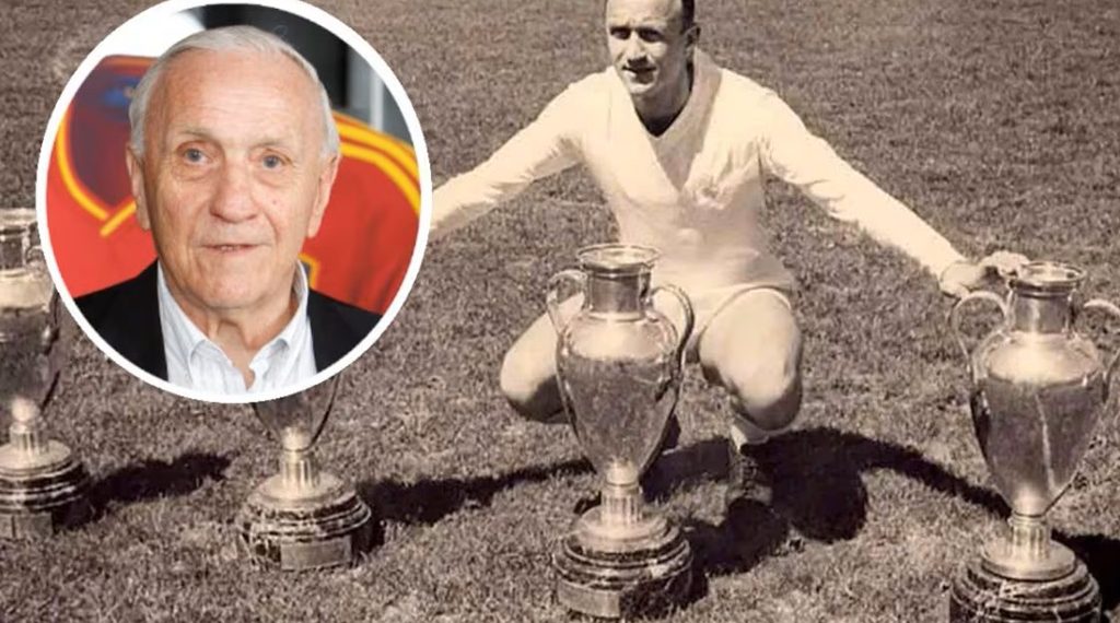 وفاة أسطورة ريال مدريد سانتاماريا عن 96 عاما 1 وفاة أسطورة ريال مدريد سانتاماريا عن 96 عاما