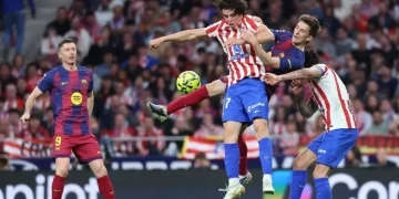 القنوات الناقلة لمباراة برشلونة وأتلتيكو مدريد في ذهاب ربع نهائي دوري أبطال أوروبا