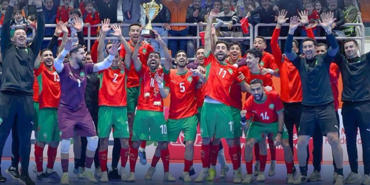 المغرب يتوج بدوري بركان الدولي للفوتسال بعد فوز مستحق على ليبيا 15 المغرب يتوج بدوري بركان الدولي للفوتسال بعد فوز مستحق على ليبيا