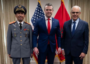 لوديي وبريظ في لقاء رفيع مع وزير الحرب الأمريكي لبحث التعاون العسكري المغربي–الأمريكي