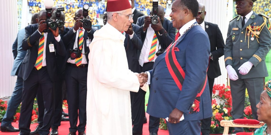 الطالبي العلمي يمثل جلالة الملك في حفل تنصيب رئيس جمهورية الكونغو