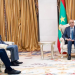 الرئيس الموريتاني يستقبل الفريق أول محمد بريظ بنواكشوط