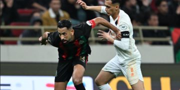 الجيش الملكي يطيح بنهضة بركان في ذهاب نصف نهائي دوري الأبطال