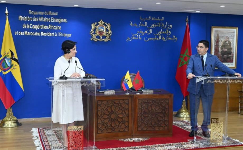بوريطة يؤكد ازدهار العلاقات المغربية-الإكوادورية