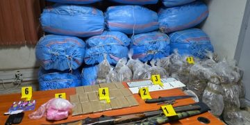 تفكيك شبكة إجرامية مختصة في ترويج وتهريب المخدرات وحجز سلاح ناري