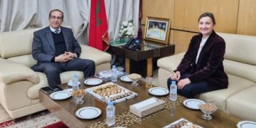 عامل إقليم الحسيمة يستقبل القنصل العام للجمهورية الفرنسية بطنجة