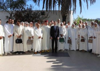 الرباط: إطلاق البعثة الصحية المكلفة بتأمين الرعاية الطبية للحجاج المغاربة لموسم الحج 1447هـ/2026 5 الرباط: إطلاق البعثة الصحية المكلفة بتأمين الرعاية الطبية للحجاج المغاربة لموسم الحج 1447هـ/2026