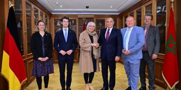 غيات يستقبل رئيسة مجموعة الصداقة البرلمانية الألمانية–المغاربية بالبوندستاغ